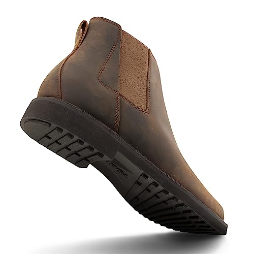 Apex Men's Logan - Chelsea Side Zip Boot - Brown - Brown2