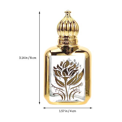 Zerodeko 2 Peças De Garrafas De Água Benta Vazias Roll On Recipientes De Óleo Essencial Frascos De V