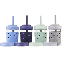 Deksel vlak met kruisgat voor smoothiebekers Crystal 270-360ml transparant