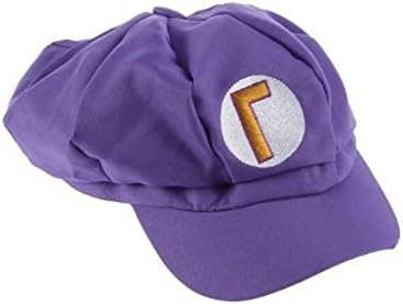 Super Mario Kart Hats: Waluigi Cap for 