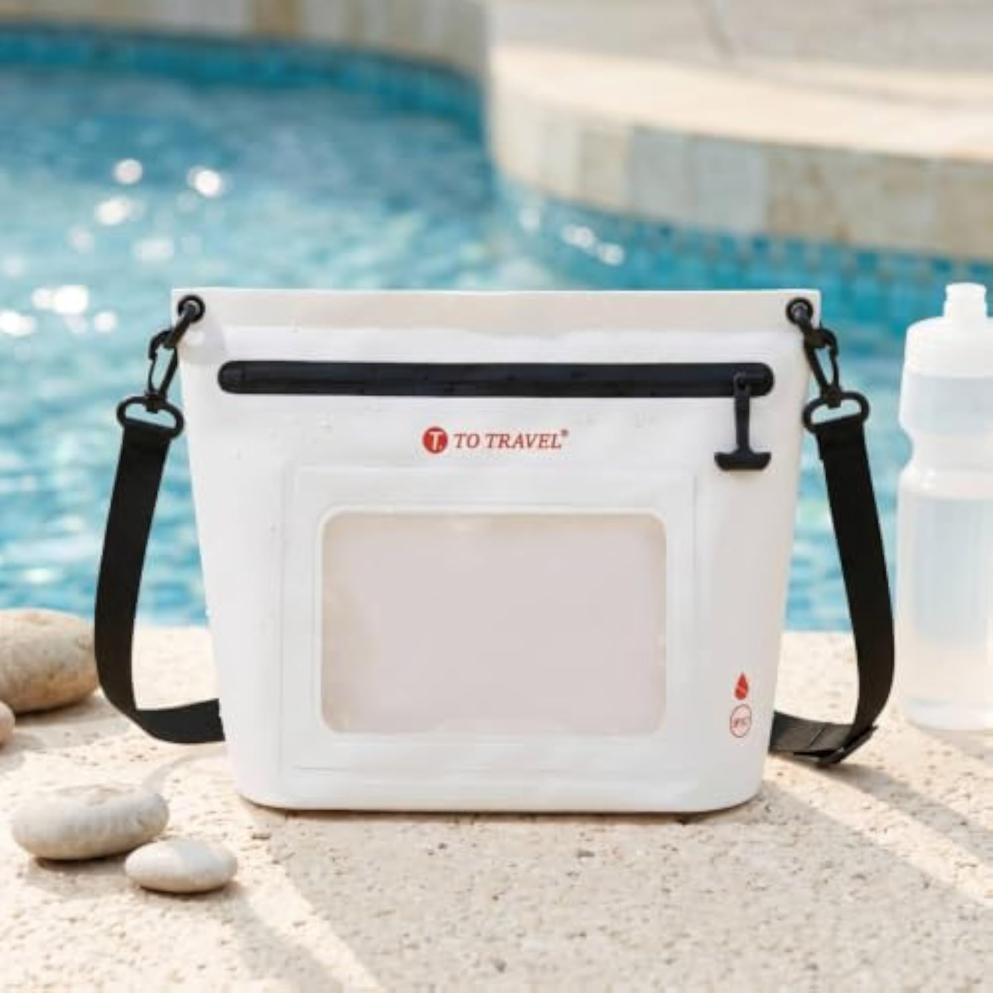 Touchscreen Compatible Waterproof Sling Bag, Submersible