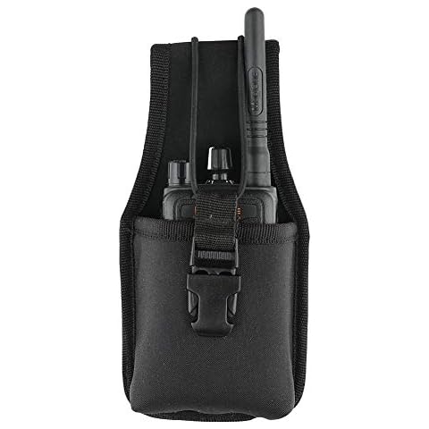 2 Way Radio Case Holder and Walkie Talkie Holster for Motorola MT500 Baofeng UV5R F8HP Arcshell AR-5 Retevis H-777 Cover