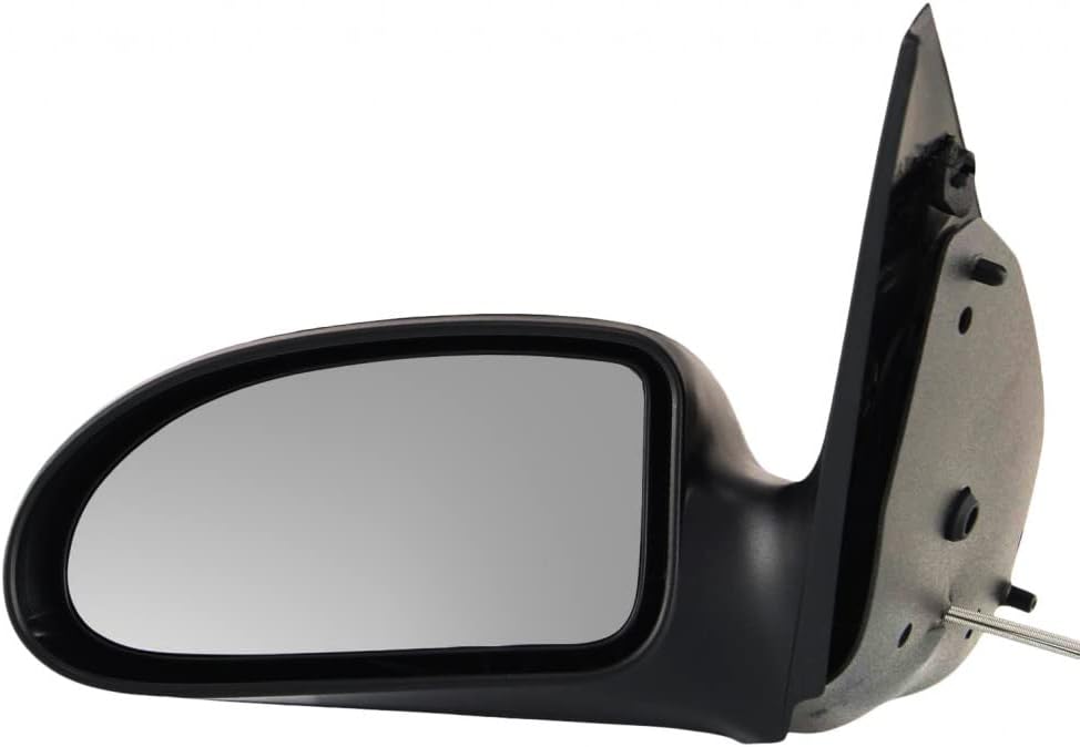 For Ford Focus 2002-2007 Door Mirror Driver Side | Manual Remote | Non-Heated | Textured | Replacement For 6S4Z17683AA | FO1320239