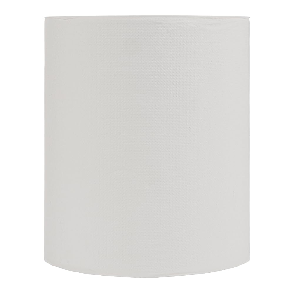 EZ-Pull Premium - Toallas de mano de papel de alimentación central, 2 capas, certificado FSC, blanco, 6 rollos x 600 hojas, P2C600