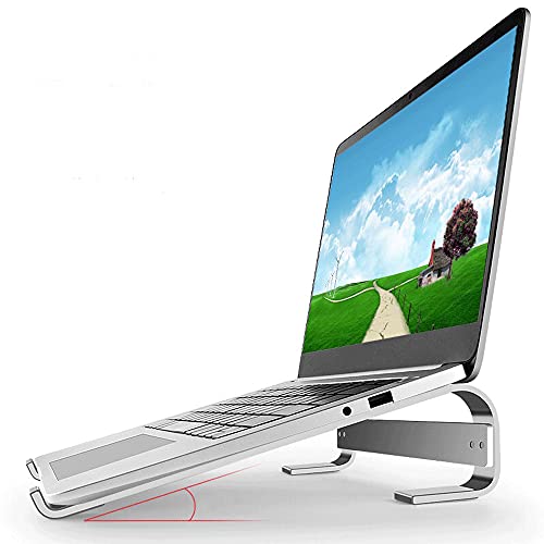 LEQIMANノートパソコン スタンド ノートPCスタンド 放熱排気口あるアップグレード版 10インチ~18インチ 冷却 ホルダー幅調節可能 アルミ合金素材 持ち運びに便利滑り止め 卓上 軽量 パソコン 収納 スタンドpc ラック 職場教室学習パソコンスタンド