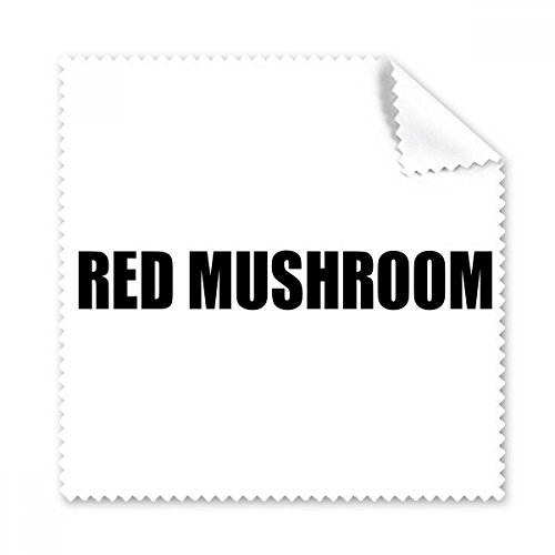 Chiffon pour écran de téléphone aux champignons rouges pour nettoyer votre smartphone au bureau