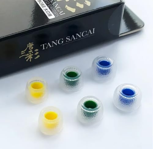 Image of TANGZU Tang Sancai Wide Bore Version Eartips for Earphones (Mix 3 Pairs)