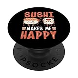 Photo Gallery kawaii sushi lover - funny sushi makes more happy popsockets popgrip intercambiabile Photo Gallery kawaii sushi lover - funny sushi makes more happy popsockets popgrip intercambiabile
