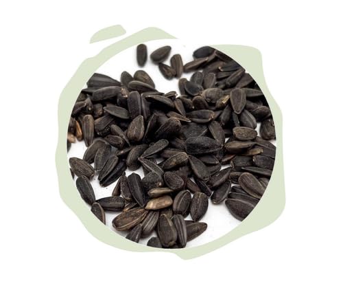 Warnicks Naturhäppchen, Sonnenblumenkerne schwarz - 5 KG - Naturfutter für Vögel