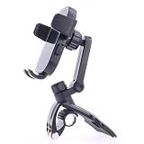 REY Soporte Móvil Universal con Pinza para Cuadro de Instrumentos Coche, Brazo Ajustable