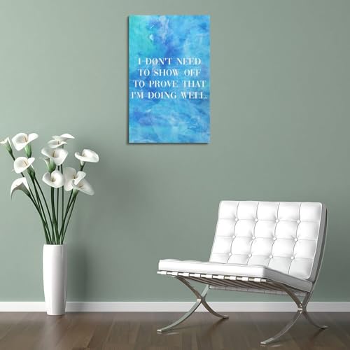Poster inspirant impression sur toile decorative de qualite superieure 60x90