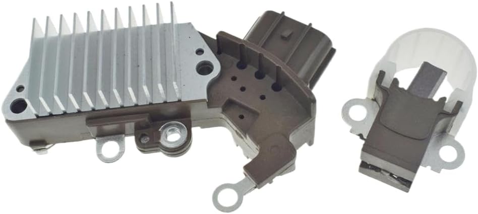Voltage Regulator And Brush Holder With Brushes Compatible With MATRIX MR2 Alternator Fits 1260001810 1260001850