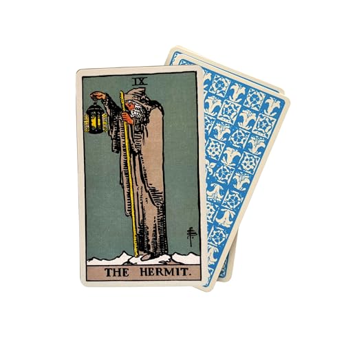 Vieux Monde Express Classic 1909 Tarot Deck – Vintage Reproduction Tarot Cards with Original 1909 Artwork – Linen Finish – Spiritual Gift for Beginners & Readers
