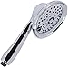 Shower Massager Handheld High Pressure - Massage & Mist Hand Held Showerhead - Adjustable Massaging Rainfall Spray With Removable Rain Head For The Bathroom - Chrome