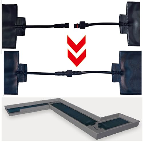 Tapis d'entrée chauffants pour allées et escaliers glissants en hiver - 7