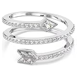 Swarovski Anillo con diseño de Idyllia, 60, Cristal, Sin piedras preciosas