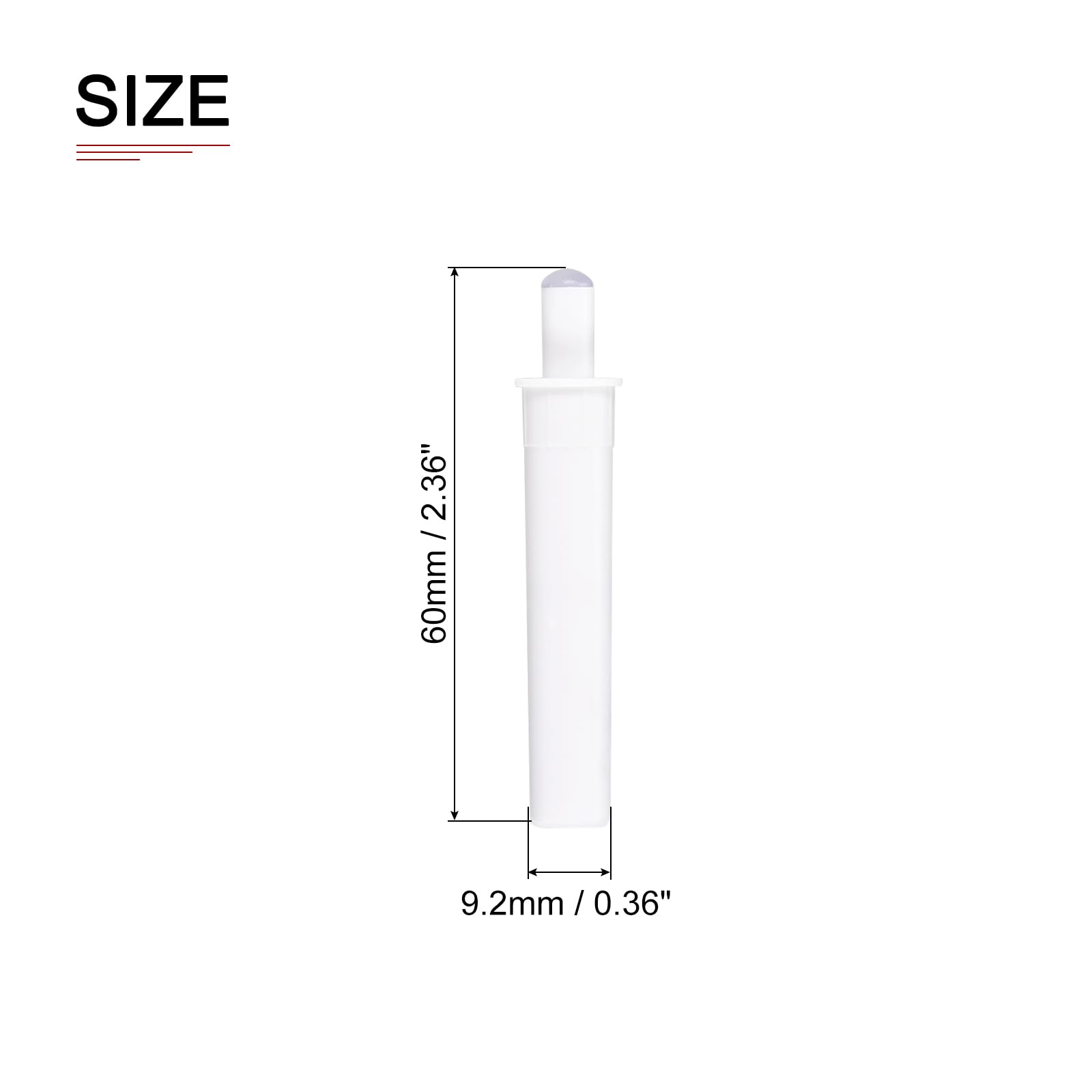 DTGN 60x 9.2mm(LxW) Magnetic Touch Latch, 5 Pack, Good for Kitchen Cupboard Drawer Furniture - Image 2