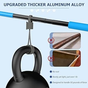 Updated Pet Hair Removal Tool, CEARKTIY Carpet Rake for Pet Hair Removal, 57” Adjustable Pet Hair Remover Broom, 2 in 1 Rubber Broom & Carpet Brush Scraper for Rugs, Mats, Couch (Long Handle)