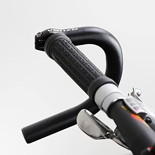 image for Venzo Road Bicycle Bike Adapter Handlebar Flat Bar to Drop Bar Ends - 