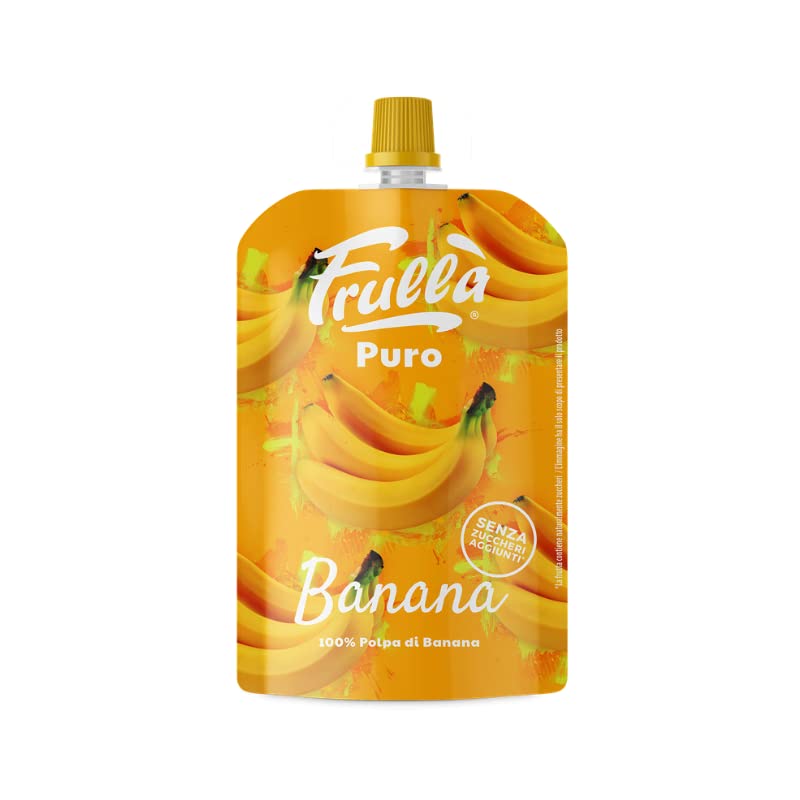 Frutta Frullata Puro 100% Banana – Pack 10 Pezzi