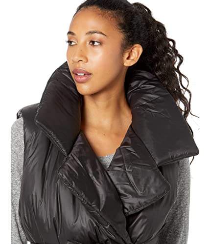 Norma Kamali Womens Sleeveless Sleeping Bag Down Vest, Black, Medium-Large Us #TOP2