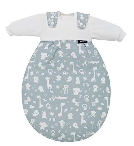 Alvi Baby-Mäxchen 3tlg. Animals blauw, maat: 80/86