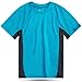 Kanu Surf Big Boys' CB Swim Shirt, Aqua, X-Small (6)