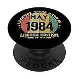 Photo Gallery le leggende sono nate a maggio 1984 compleanno popsockets popgrip intercambiabile Photo Gallery le leggende sono nate a maggio 1984 compleanno popsockets popgrip intercambiabile