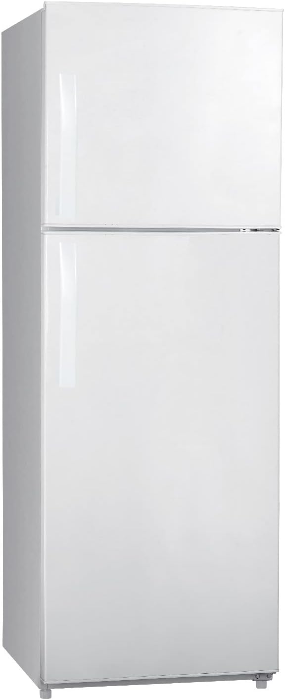 PremiumLevella Top Freezer Refrigerator Frost Free 10.0 cu ft with tilt-out can dispenser, crisper drawer, spill-proof adjustable glass shelves