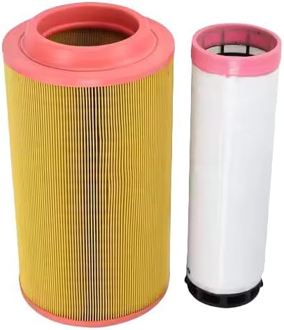 16138004 Air Filter Kit 1613800400 Compatible with Atlas Copco E-Air H 185 VSD, E-Air H 250 VSD, GA 90 C, GA 90 C/VSD, QAS 125, QAS 150, QAS 150 FPT S5, QAS 150 S5, QAS+ 160