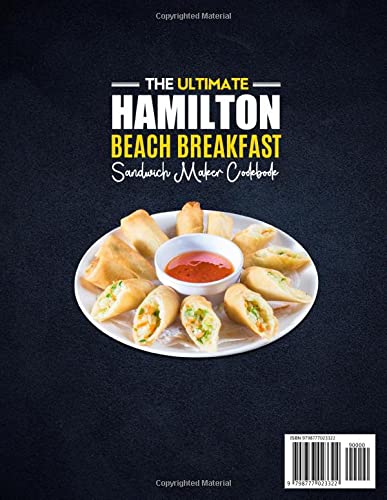 image for The Ultimate Hamilton Beach Breakfast Sandwich Maker Cookbook: 1200 Da