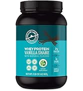 Vanilla Whey Protein Powder, Gluten-Free, High Protein, Low Carb, Keto, LowFODMAP, Easy to Digest...