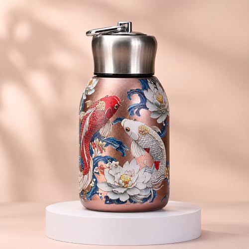 Image of 316 Stainless Steel Water Bottle, Hot & Cold water bottle, Fish Design | 300ml