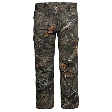 Mossy Oak Standard Men's Hunting Pants Camo Cotton Mill Flex, Country DNA, Large Cover