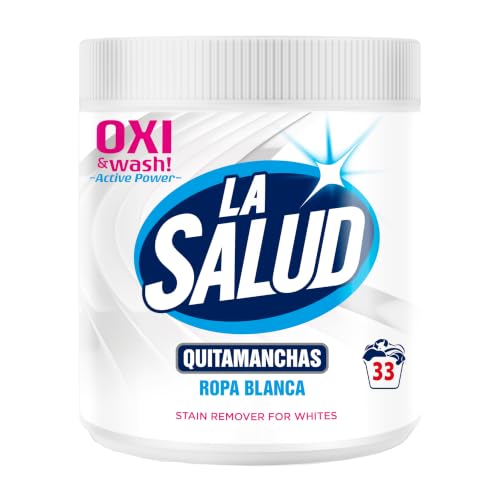 La Salud Oxi & Wash Quitamanchas en Polvo para Ropa Blanca 1 kg