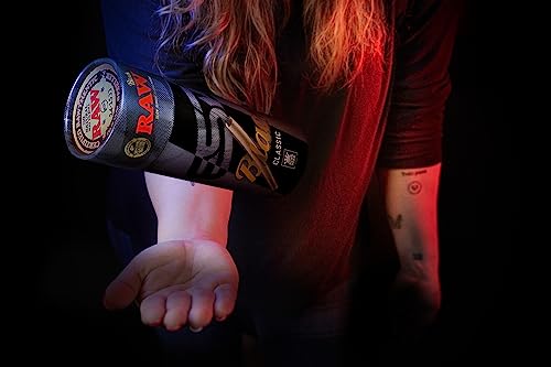 image for RAW Black Cones King Size | 100 Pack | Natural Pre Rolled Rolling Pape