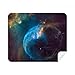 Blue Brown Planet Nebulae Blue Cleaning Cloth Screen Cleaner 2pcs Suede Fabric