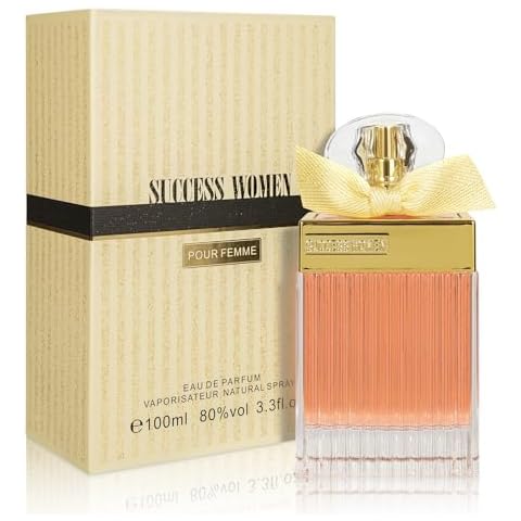 Ycz Success Women Perfume 3.3 Oz - Eau De Toilette Gift Set for Women, Long-Lasting Floral Fragrance with Notes of Orchid And Lavender, Formaldehyde-Free, Suitable for Daily Use of Perfume (Orange) Cover