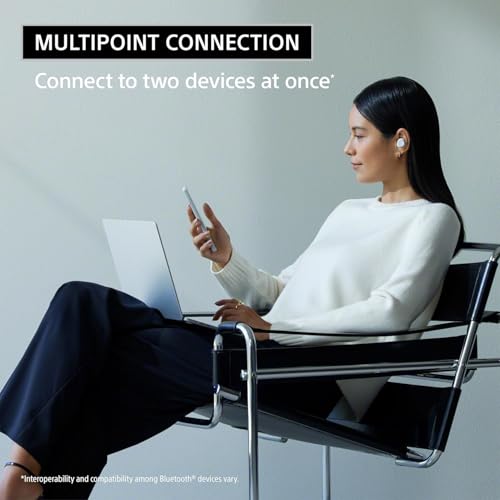 Sony WF-C710N Truly Wireless Noise-Canceling Earbuds with up to 30-Hour Battery Life, Lightweight and Secure, Pink by Sony - Image 4