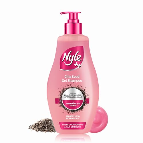 Nyle Naturals Soft And Shiny Anti Hairfall Shampoo, With Goodnes Of Apple Cider Vinegar And Argan Oil, 800Ml, Yellow, Nyam0800Sfns01R