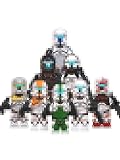 UTOYA Action Figures, Fans Collectible, Room Decoration, Kids Gift 8 pcs