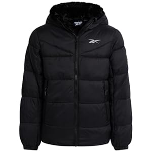 Reebok Girls Winter Coat – Heavyweight Quilted Sherpa Lined Parka Puffer Jacket – Warm Winter Jackets for Girls