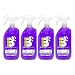 Boulder Clean Natural Granite & Stainless Steel Cleaner, Lavender Vanilla, 28 oz (Pack of 4)