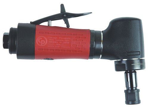 Chicago Pneumatic CP3030-325R - Air Die Grinder Tool, Welder, Woodworking, Automotive Car Detailing, Stainless Steel Polisher, Right Angle Grinder, 1/4 Inch (6 mm), 0.4 HP / 300 W - 25000 RPM