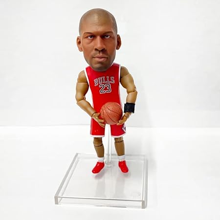 Amazon Nbaアクションフィギュア マイケル ジョーダン シカゴ ブルズ アウェイ Michael Jordan ジャージ上下付き 12cmフィギュア Mark Nba フィギュア ドール 通販