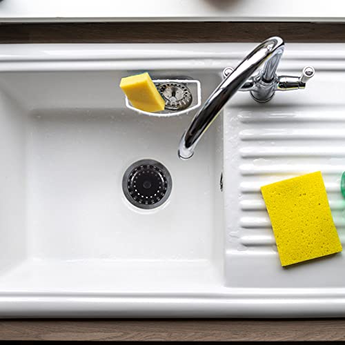 Colador para fregadero de cocina 4 piezas acero inoxidable miniatura 4
