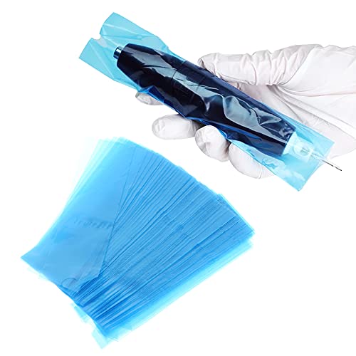Bolso de la pluma del tatuaje - Unihubys 200PCS Cartucho desechable Máquina de tatuaje Cubiertas Mangas Tipo de bolígrafo de filtro Bolsa para...