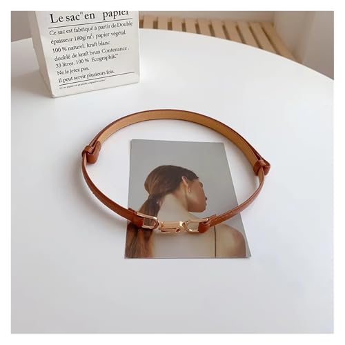 Fashionable Skinny PU Leather Alloy Buckle Custom Brand Design Thin Skinny Leather Belt For Jeans Dress2