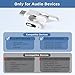 YOCOWOCO USB-C Bluetooth Adapter for PS5, 2-in-1 USB-A Bluetooth Audio Adapter for PS4 with aptX-Adaptive & Low Latency, Wireless Audio Transmitter to Connect Bluetooth Headphones & Earbuds