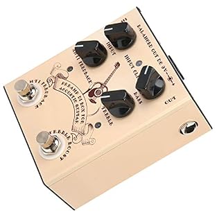 [PROFESSIONAL GRADE DURABILITY] Crafted from a premium aluminum alloy shell, this acoustic guitar DI box delivers exceptional durability and road-ready strength. Its specific strength rivals high-grade steel while offering superior specific stiffness...